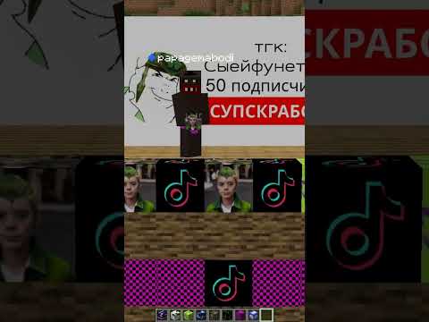 Отгадайка  #viral #майнкрафт #minecraft #мем #мемы
